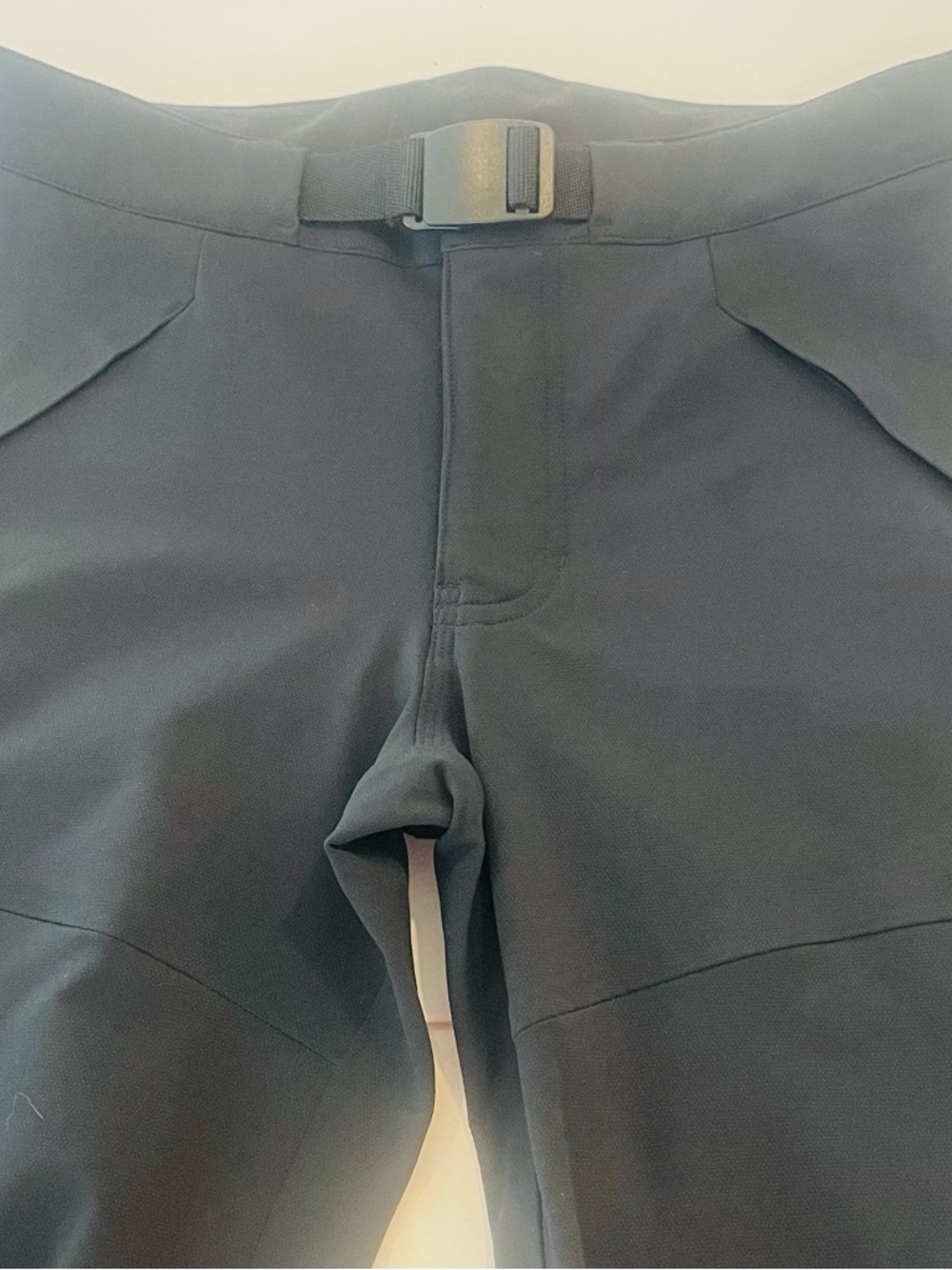 Mountaineering Black Stretch Performance Pants with Buckle Waist